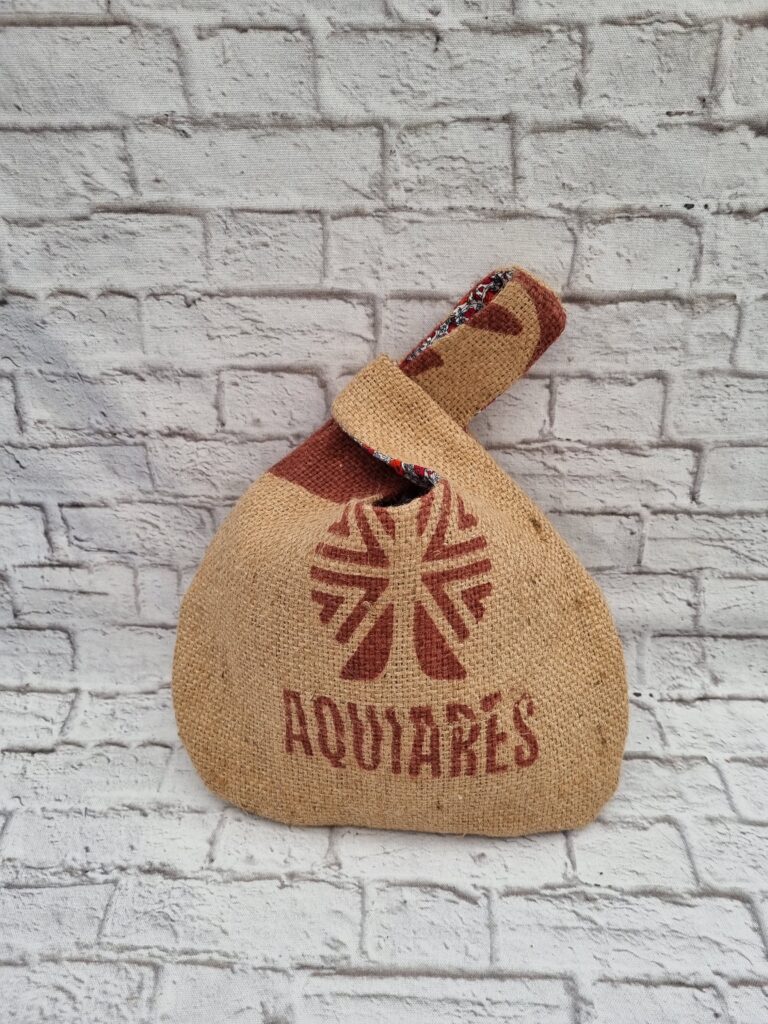 Japanese Knot Bag with a cotton lining