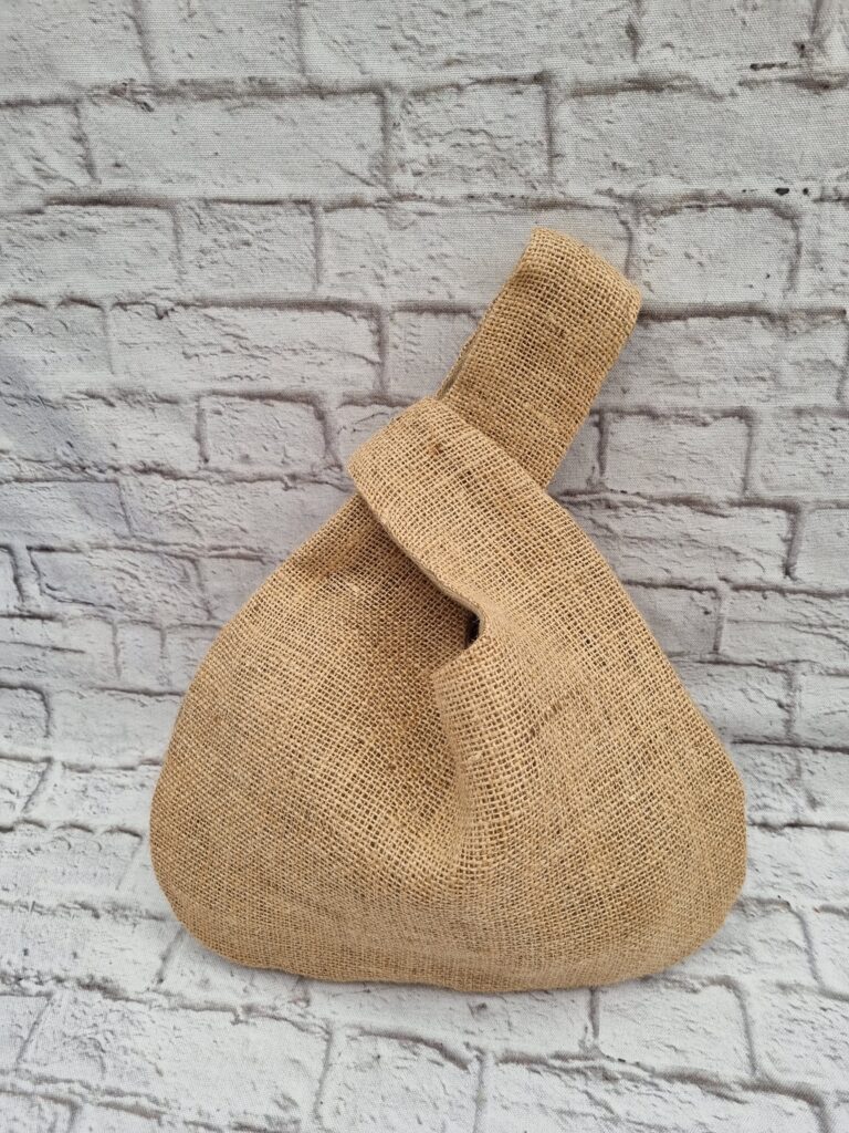 Japanese Knot Bag with a cotton lining