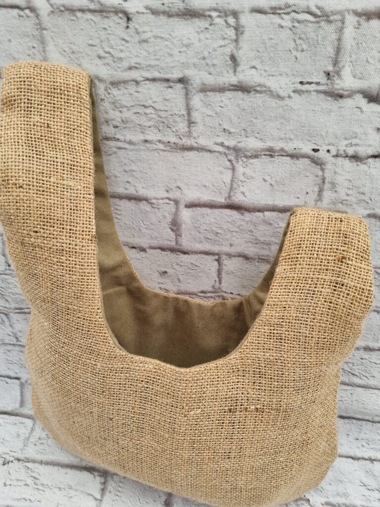 Japanese Knot Bag with a cotton lining