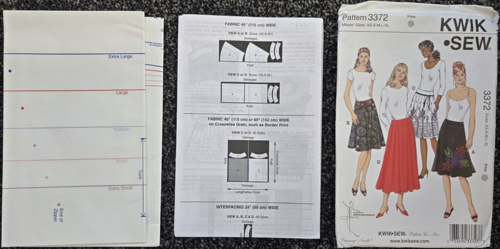 Kwik Sew 3372 Sewing Pattern