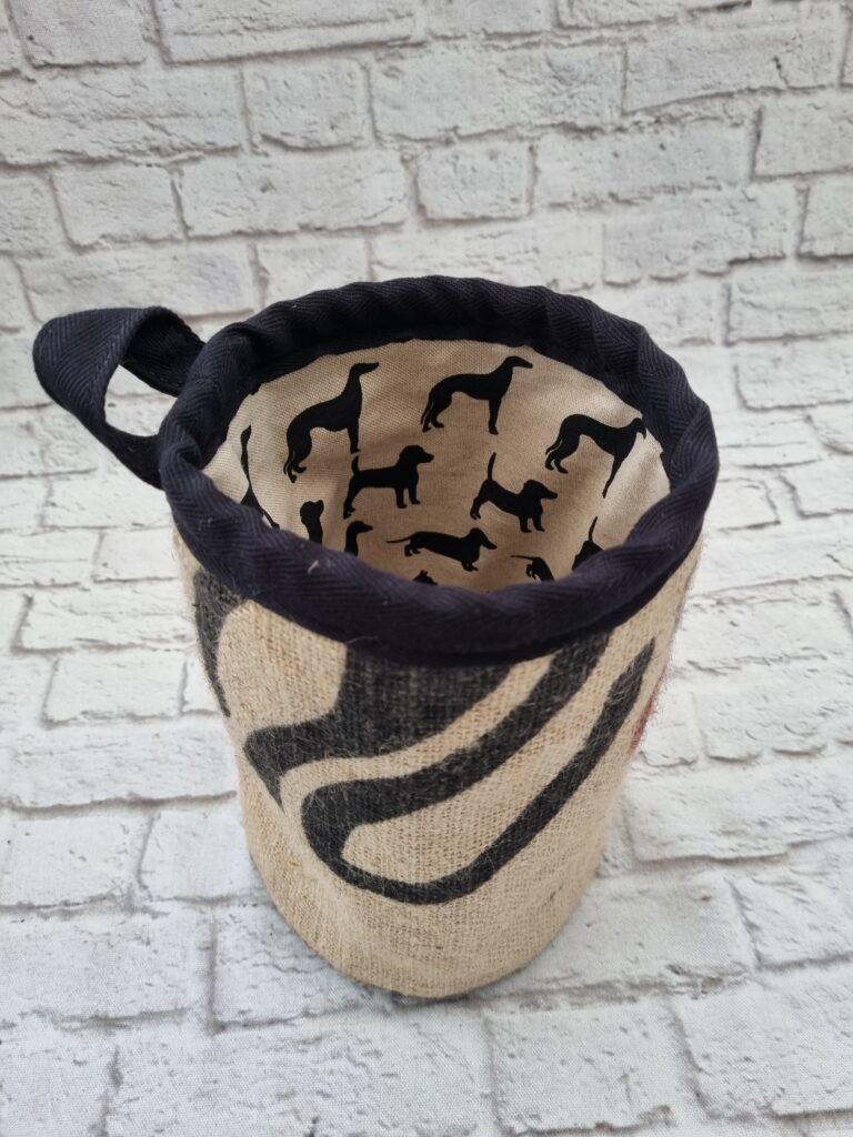 cotton lined gift basket