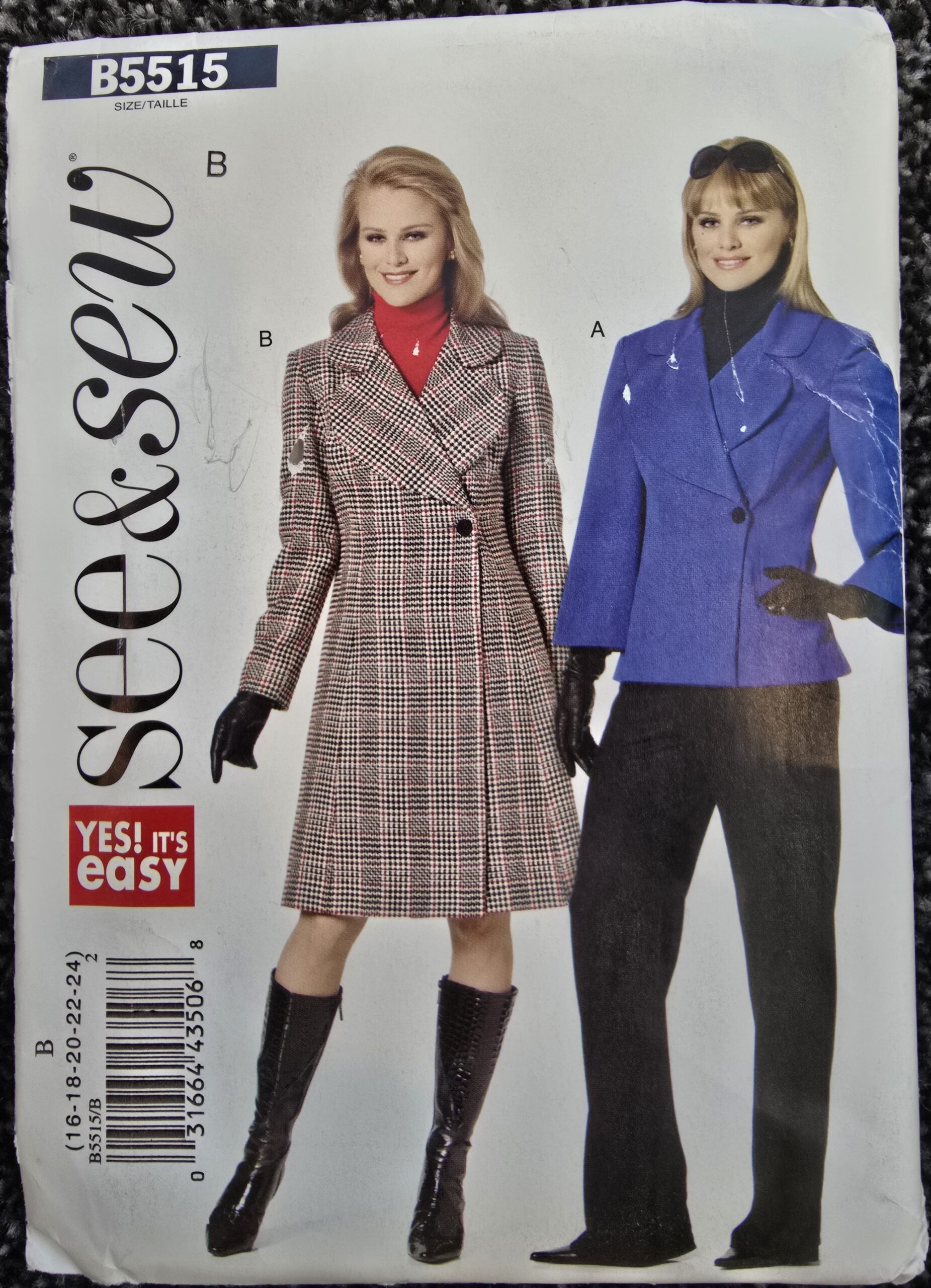 Butterick B5515 Sewing Pattern