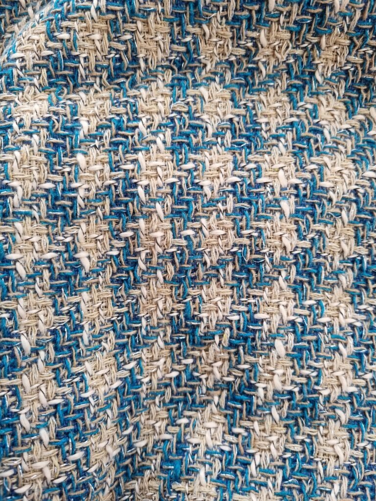 Blue Check Tweed