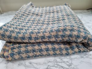 Fabrics – New, unused overstock fabrics for sewing and crafting – FiddlyLily - Blue Checked Tweed