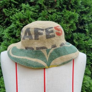 Hats – Recycled Hessian Coffee Sack Hats – FiddlyLily