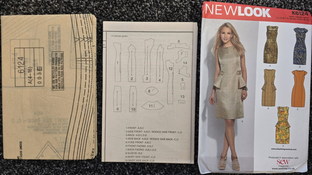 New Look K6124 Sewing Pattern